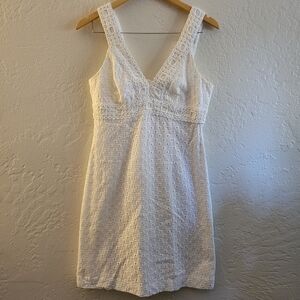 Trina Turk Eyelet Dress Size 8